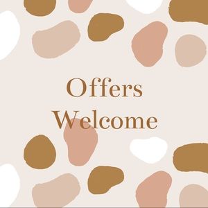 ✨🤍 OFFERS WELCOME 🤍✨